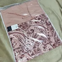 Aquascutum ペイズリー柄 肌掛けふとん　毛布 140×190