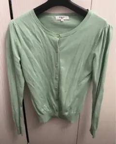 NATURAL BEAUTY BASICナチュラルビューティ春カーディガン花