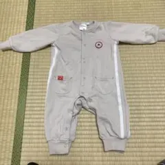 ALL STAR ロンパース 80cm ベージュ