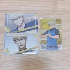 ブルーロック 雷市陣吾 メタリックカード ウエハース