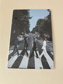 THE BEATLES アビイ・ロード ブリキ看板 インテリア