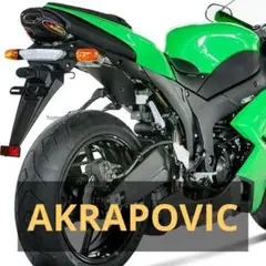 希少】正規品 アクラポヴィッチ ZX-6R センターアップマフラー チタン