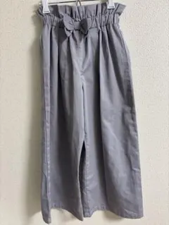リボン付きワイドパンツ　150センチのサムネイル