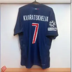 パリ・サンジェルマン シャツ クヴァラツヘリア 7番 半袖 シャツ