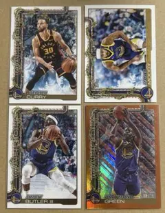 GSW 4枚 topps holiday 2025-26
