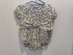 【美品】tete a tete 花柄 ロンパース　ベビー服のサムネイル