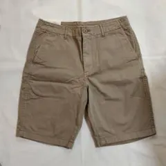 【新品未使用】UNIQLO　メンズ　チノショートパンツ　ベージュ　S