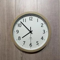 電波時計 掛時計 シンプルデザイン