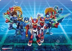 即日対応　ロックマンX DiVE C賞 ハーフアニバーサリー プレイマット 即日対応 ロックマンX DiVE C賞 ハーフアニバーサリー プレイマット