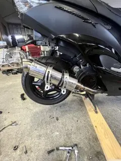 値下げ致しましたTILLER 隔壁マフラー シグナス 1、2、3型用 - メルカリ