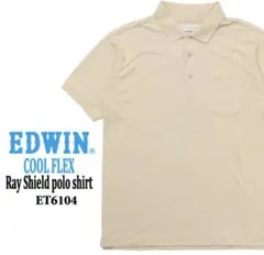 EDWIN ET6104 クールフレックス ポロシャツ 16.BEIGEのサムネイル