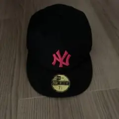 New Era 59FIFTY NY Yankees キャップ ピンク