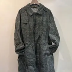 実物　チェコ軍　レインドロップ　カモ　フィールドコート