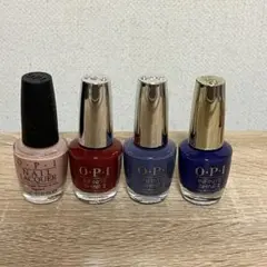 OPI ネイル　ネイルラッカー　マニキュア　4本セット