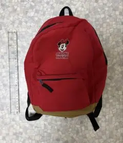Minnie Mouse キッズ リュック レッド