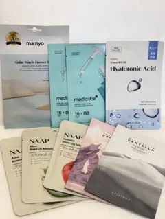 シートマスクセット 9枚 manyo.medicube.SKIN1004 など
