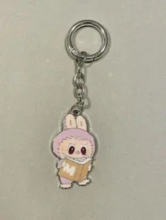 ラブブ　イニシャルチャーム　キーホルダー　Ｍ