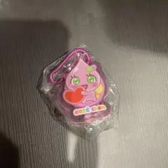 【新品未開封】しずくちゃん　カラビナ付きリールキーチェーン　ロゼちゃん
