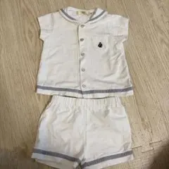 SHIPSセーラー襟付きベビー服セット