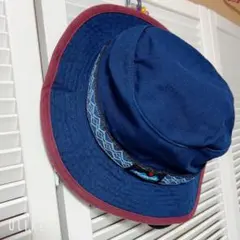 美品＊CA4LA＊ バケットハット　デニム風　Lサイズ