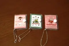 サンリオ　ミニプロフィール帳　ガチャガチャ