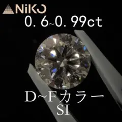 ラボグロウンダイヤモンド　0.6~0.99ct　D~Fカラー　SI