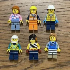 LEGO シティ ミニフィギュア6体セット 正規品 03