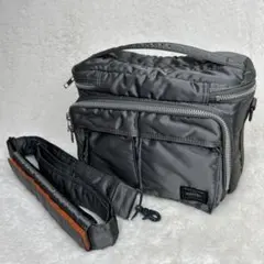 ✨未使用級✨ ポーター タンカー カメラバッグ シルバーグレー