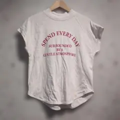 LOGOSDAYS プリントTシャツ M　ロゴスデイズ　レディース