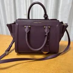 CHARLES & KEITH 2way ショルダーバッグ パープルのサムネイル