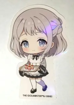 アイマス 学マス 葛城リーリヤ ホログラムステッカー アニメイトカフェ