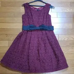 ドレス(ワインレッド)