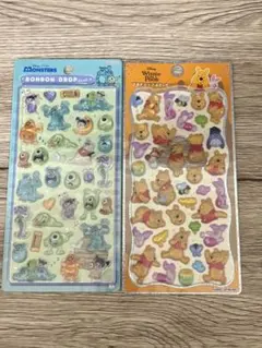 ボンボンドロップシールモンスターズ・インク プチドロップシールプー さんセット