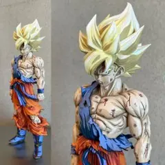 ドラゴンボールZ 孫悟空 フィギュア smsp リペイント SMSP 孫悟空 伝説の超サイヤ人 アニメバージョン リペイント