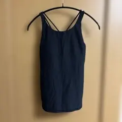 Julier ヨガウェア カップ付き キャミソール ブラックMサイズ（0サイズ）