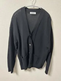 monkey time メッシュカーディガン 黒