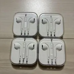 Apple 有線イヤホン 4個セット