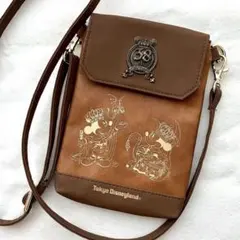 ディズニーランド38周年　スマホポーチ　ショルダーバッグ　注意事項必須