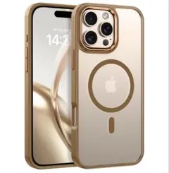 iPhone 16Pro Max MagSafe対応ケース ゴールド