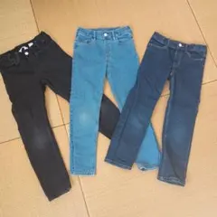 H&M キッズパンツ EUR134 3点まとめ売り