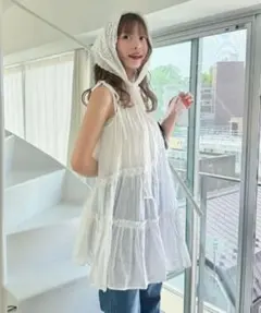 【限定お値下げ 】Kastane インド綿ティアードチュニックのサムネイル