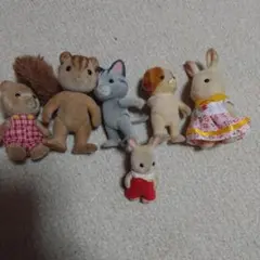 シルバニアファミリー 6体セット 人形本体