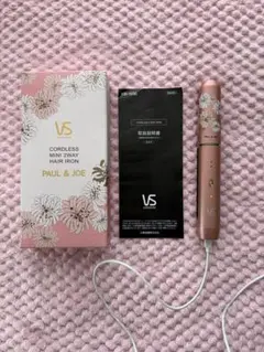 ヴィダルサスーン VSI-1030 PJ コードレス2WAYアイロン POUL…