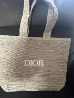 Dior ノベルティーオレンジ 編み込み トートバック 美品 - メルカリ