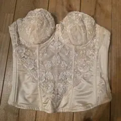 KEA工房 Carina E70 ブライダルインナー ロングビスチェ レース