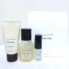 SEE/SAW ミニギフト シャンプー トリートメント ヘアオイル セット