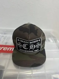 CHROME HEARTS 迷彩トラッカーキャップ