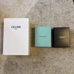 空箱 3点セット CELINE Tiffany MIKIMOTO
