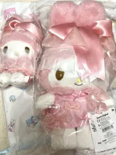 サンリオ マイメロディ 50周年 リボン姫 マスコットホルダー バースデードール サンリオ マイメロディ リボン姫 バースデードール マスコット