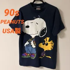 90s PEANUTS tシャツ タルテックス ビッグプリント USA製Mサイズ